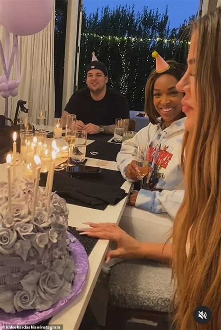 Birthday tribute: Meanwhile on Khloe's own Instagram, the star penned a sweet birthday tribute to her close pal Savas